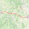 Itinéraire Le puy-langeac, distance, dénivelé, altitude, carte, profil, trace GPS