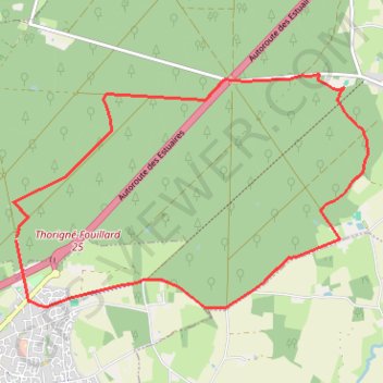 Itinéraire Circuit des écures, distance, dénivelé, altitude, carte, profil, trace GPS