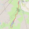 Itinéraire Le Lac du Lou - Les Menuires, distance, dénivelé, altitude, carte, profil, trace GPS