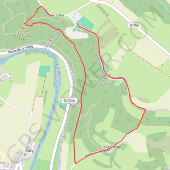 Itinéraire Sentier nature des rochers de la Houle, distance, dénivelé, altitude, carte, profil, trace GPS