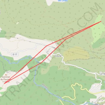 Itinéraire Verdon - Route des Crêtes, distance, dénivelé, altitude, carte, profil, trace GPS