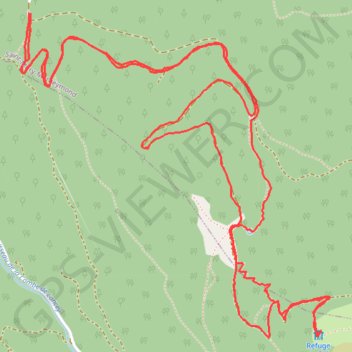 Itinéraire De pré long au pré du Mollard, distance, dénivelé, altitude, carte, profil, trace GPS