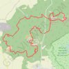 Itinéraire Circuit dans la dorêt de Fontainebleau, distance, dénivelé, altitude, carte, profil, trace GPS