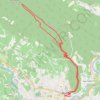 Itinéraire Montagne de Vaux autour de Nyons, distance, dénivelé, altitude, carte, profil, trace GPS