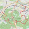 Itinéraire Les étangs de la forêt de Meudon, distance, dénivelé, altitude, carte, profil, trace GPS