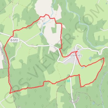 Itinéraire Randonnée autour de Cisternes-la-Forêt, distance, dénivelé, altitude, carte, profil, trace GPS