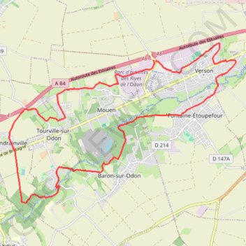 Itinéraire Rando Mouen ars, distance, dénivelé, altitude, carte, profil, trace GPS