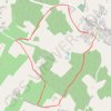 Itinéraire Randonnée autour de Meursac (17), distance, dénivelé, altitude, carte, profil, trace GPS