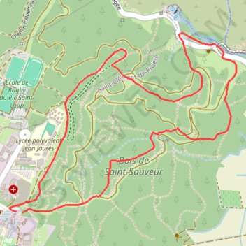 Itinéraire mapprando-55e0a632e37e3, distance, dénivelé, altitude, carte, profil, trace GPS