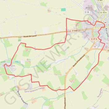 Itinéraire Ronde des 4 moulins, distance, dénivelé, altitude, carte, profil, trace GPS