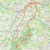 Itinéraire Sortie en VTT électrique le matin, distance, dénivelé, altitude, carte, profil, trace GPS