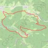 Itinéraire Aux Portes du Mas-de-Tence, distance, dénivelé, altitude, carte, profil, trace GPS
