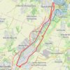 Itinéraire 🚴 Trace ,boucle Caen a Ouistreham, distance, dénivelé, altitude, carte, profil, trace GPS