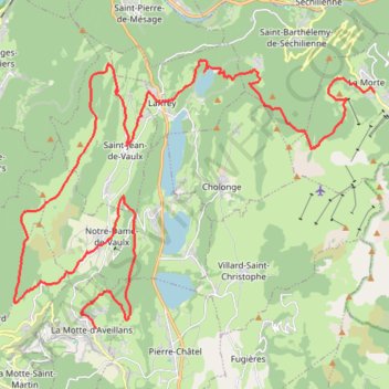 Itinéraire Matheysine 1 bis-20502277, distance, dénivelé, altitude, carte, profil, trace GPS