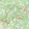 Itinéraire 2021-04-25 17:13:35, distance, dénivelé, altitude, carte, profil, trace GPS