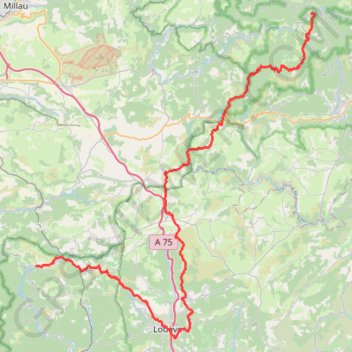 Itinéraire L'Espérou - Ceilhes-et-Rocozels, distance, dénivelé, altitude, carte, profil, trace GPS