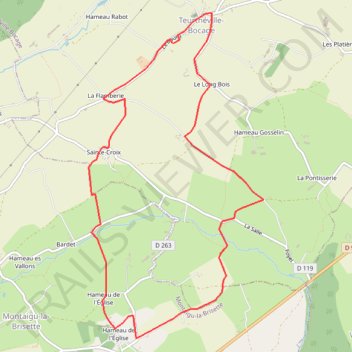 Itinéraire Trail Téléthon 9,8 km, distance, dénivelé, altitude, carte, profil, trace GPS