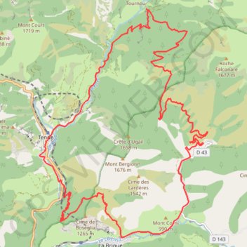 Itinéraire Baisse d'Ugail, distance, dénivelé, altitude, carte, profil, trace GPS