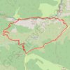 Itinéraire Pas de Floréal, distance, dénivelé, altitude, carte, profil, trace GPS