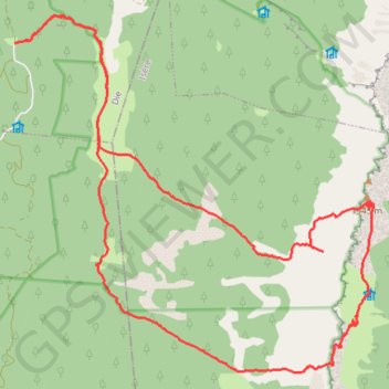 Itinéraire La Chapelle-en-Vercors Cyclisme, distance, dénivelé, altitude, carte, profil, trace GPS