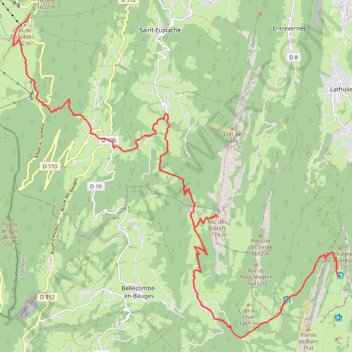 Itinéraire Etape 2, distance, dénivelé, altitude, carte, profil, trace GPS