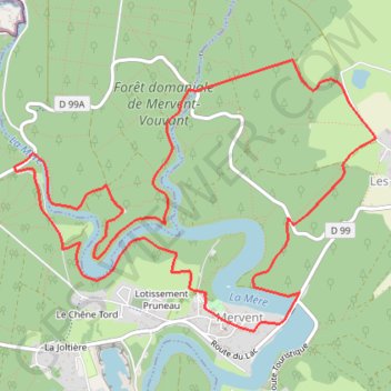 Itinéraire Sentier de la Citardière, distance, dénivelé, altitude, carte, profil, trace GPS