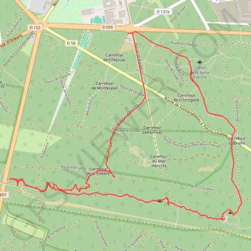 Itinéraire Randonnée au rocher bouligny, distance, dénivelé, altitude, carte, profil, trace GPS