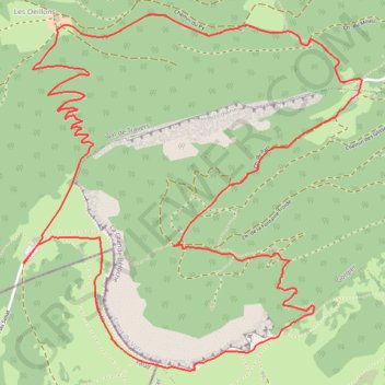 Itinéraire Le tour du creux du Van en Suisse, distance, dénivelé, altitude, carte, profil, trace GPS