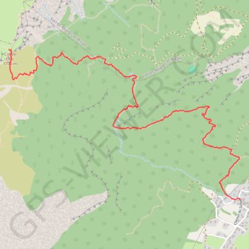 Itinéraire Randonnée au Col de l'Arc depuis Saint Paul de Varces, distance, dénivelé, altitude, carte, profil, trace GPS