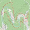 Itinéraire Des Hautes-Rivières à Naux par les sentiers de crêtes, distance, dénivelé, altitude, carte, profil, trace GPS