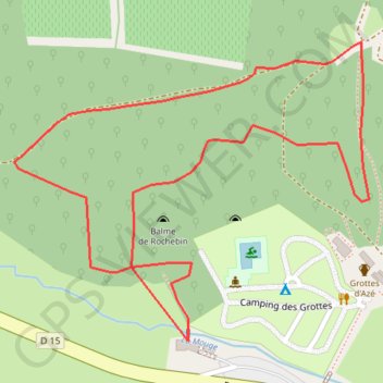 Itinéraire 0, distance, dénivelé, altitude, carte, profil, trace GPS