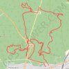 Itinéraire Forêt de Fontainebleau, distance, dénivelé, altitude, carte, profil, trace GPS