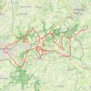 Itinéraire La Houppe – Centrum Ellezelles Rondje vanuit Parike, distance, dénivelé, altitude, carte, profil, trace GPS