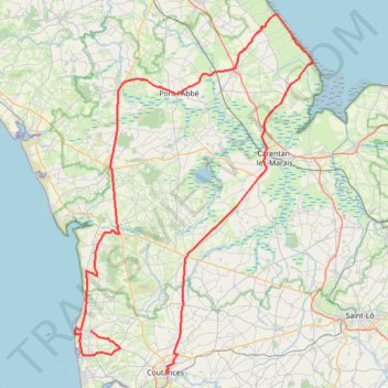 Itinéraire Anais 1, distance, dénivelé, altitude, carte, profil, trace GPS