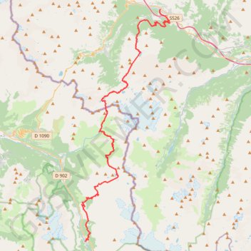 Itinéraire Morgex-les Brévières, distance, dénivelé, altitude, carte, profil, trace GPS