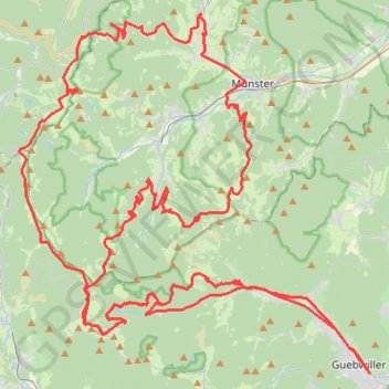 Itinéraire 20230727 Vélo en plein air, distance, dénivelé, altitude, carte, profil, trace GPS