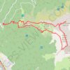 Itinéraire mont mizandin + pointe de la grande journée en bou, distance, dénivelé, altitude, carte, profil, trace GPS