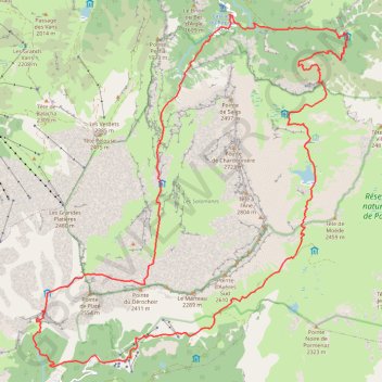 Itinéraire 1666116, distance, dénivelé, altitude, carte, profil, trace GPS