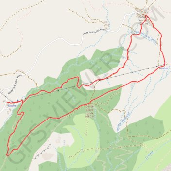 Itinéraire Sentier des annes, distance, dénivelé, altitude, carte, profil, trace GPS