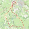 Itinéraire Circuit Sa 25 07, distance, dénivelé, altitude, carte, profil, trace GPS