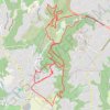 Itinéraire Plan Sarrain - Bois de la Mourrachone, distance, dénivelé, altitude, carte, profil, trace GPS