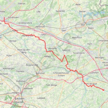 Itinéraire ToB24CANTSQU, distance, dénivelé, altitude, carte, profil, trace GPS