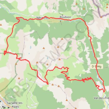 Itinéraire Col Granon Crete de Cristol Col de Buffère, distance, dénivelé, altitude, carte, profil, trace GPS