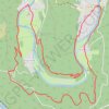 Itinéraire Thilay - Haulmé - Navaux - La Semoy, distance, dénivelé, altitude, carte, profil, trace GPS