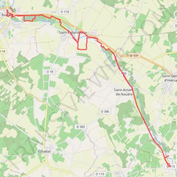 Itinéraire 2022-06-12-14-57-26, distance, dénivelé, altitude, carte, profil, trace GPS