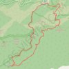 Itinéraire Les Crêtes de La Chartreuse de la Verne, distance, dénivelé, altitude, carte, profil, trace GPS