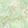 Itinéraire Gorges de l'Allier - Tour du Langeadois, distance, dénivelé, altitude, carte, profil, trace GPS