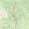 Itinéraire Le col d'Azet, distance, dénivelé, altitude, carte, profil, trace GPS