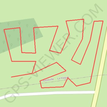 Itinéraire Enduro Kid de Vasteville 2024, distance, dénivelé, altitude, carte, profil, trace GPS
