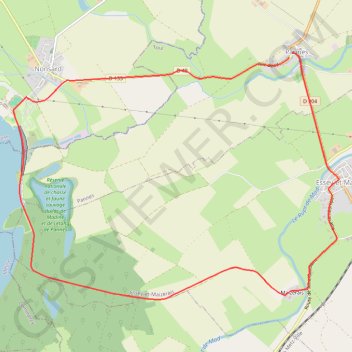 Itinéraire Pannes, distance, dénivelé, altitude, carte, profil, trace GPS